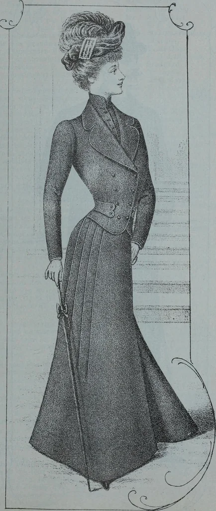 An illustration from Tissus et nouveauts 1900, 1900, leaf 366