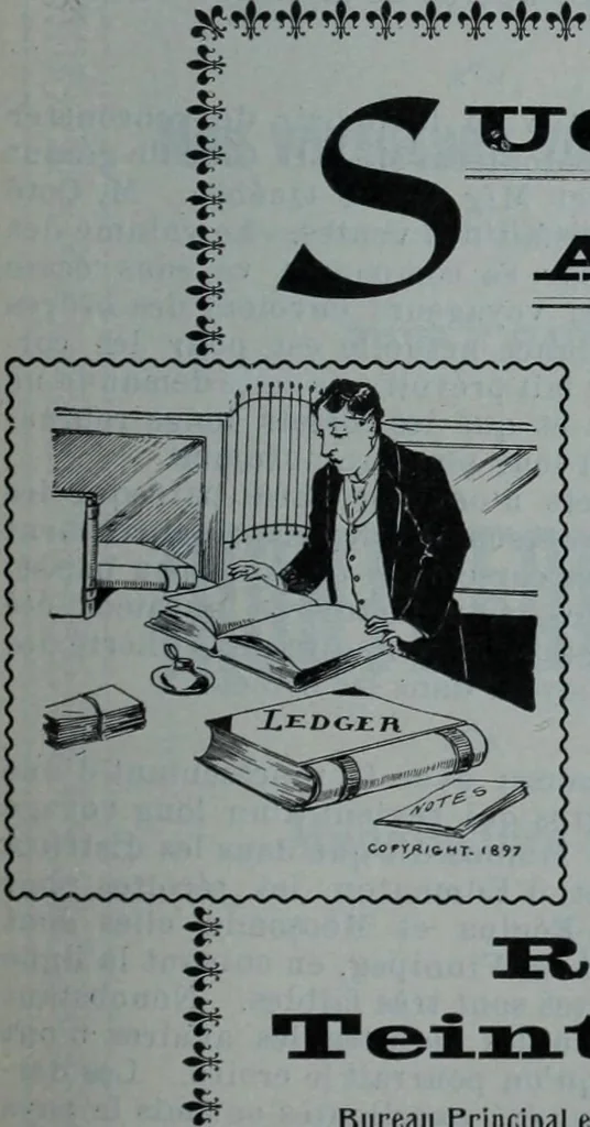 An illustration from Tissus et nouveauts 1900, 1900, leaf 382