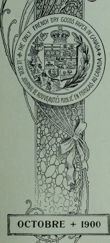 An illustration from Tissus et nouveauts 1900, 1900, leaf 398