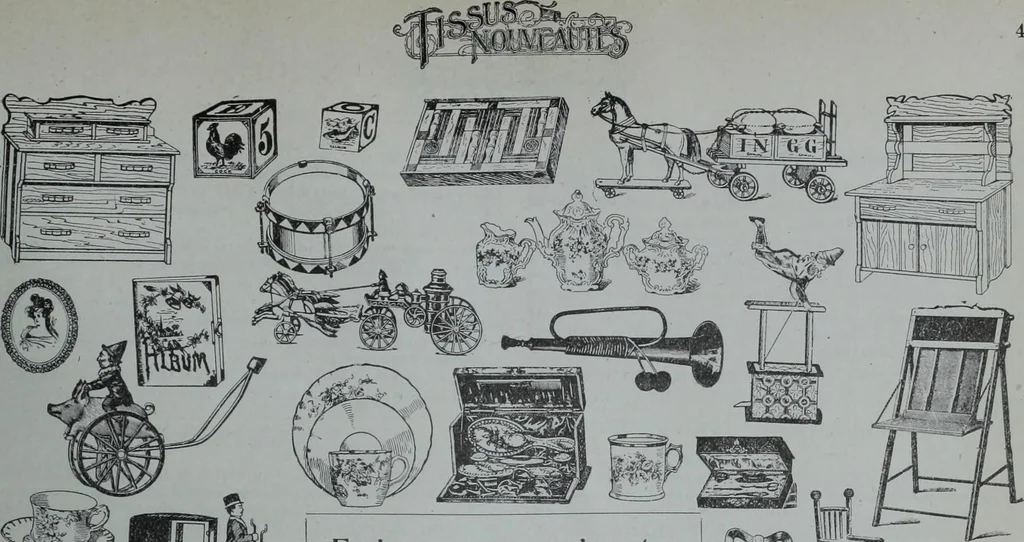 An illustration from Tissus et nouveauts 1900, 1900, leaf 426