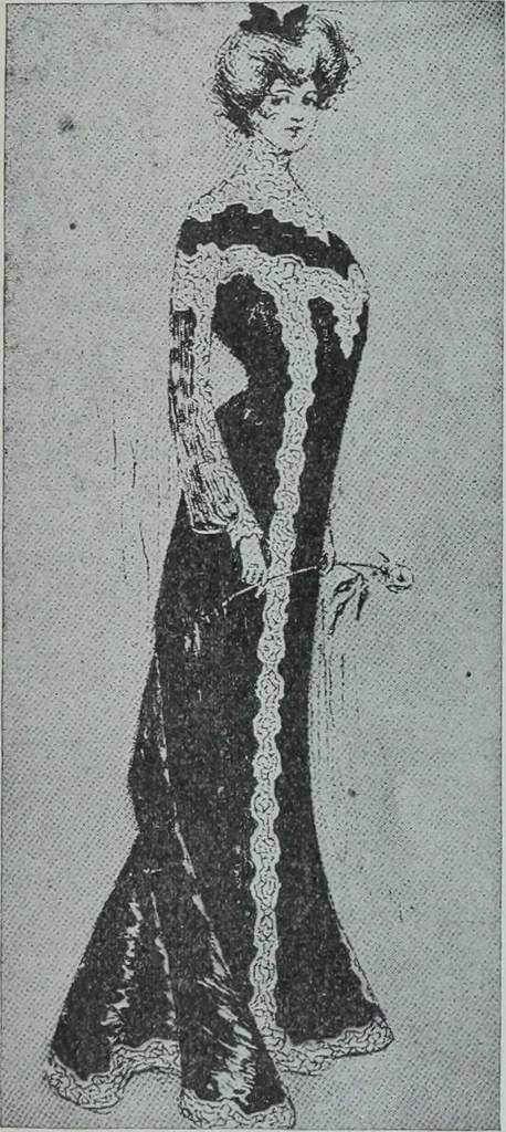 An illustration from Tissus et nouveauts 1900, 1900, leaf 445