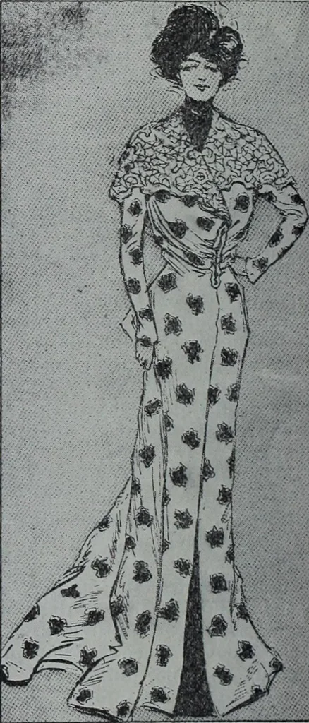 An illustration from Tissus et nouveauts 1900, 1900, leaf 445