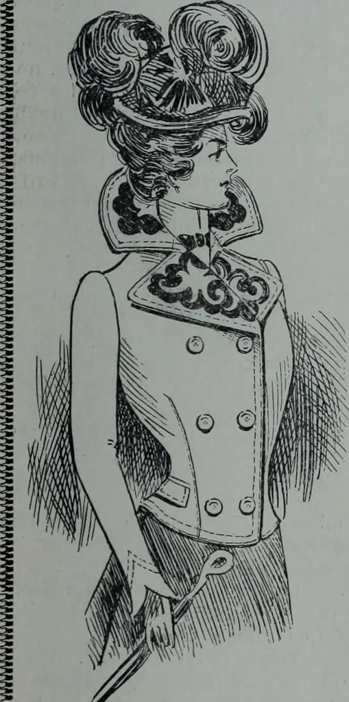 An illustration from Tissus et nouveauts 1900, 1900, leaf 452