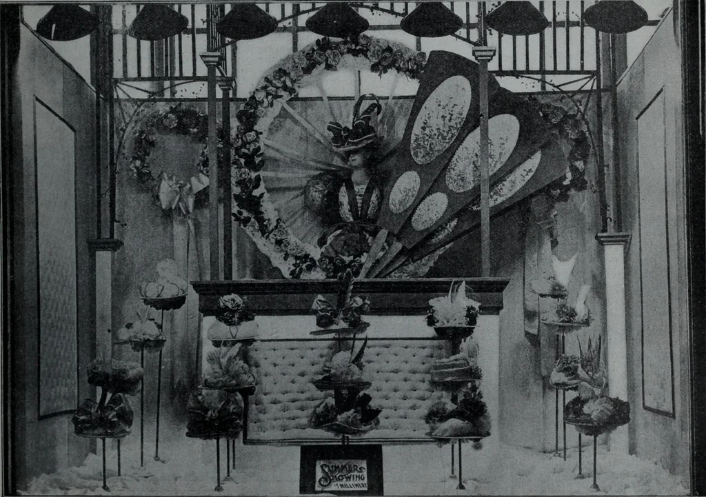 An illustration from Tissus et nouveauts 1900, 1900, leaf 52