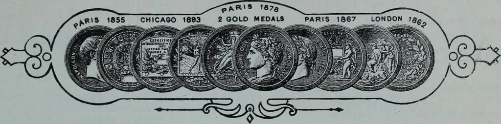 An illustration from Tissus et nouveauts 1900, 1900, leaf 78