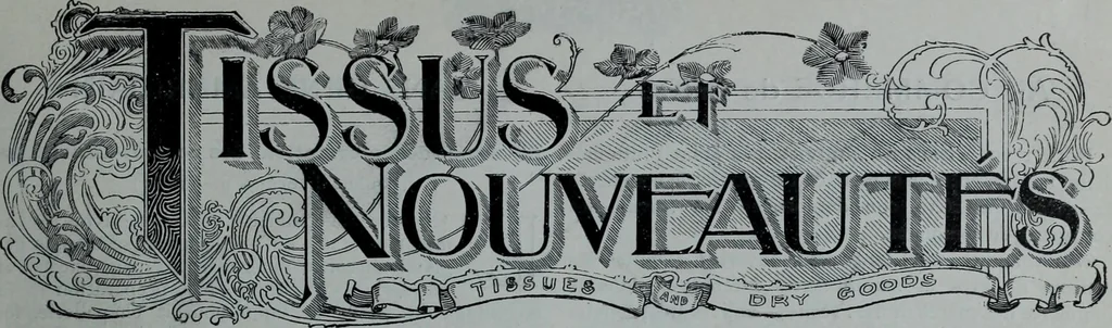 An illustration from Tissus et nouveauts 1900, 1900, leaf 8