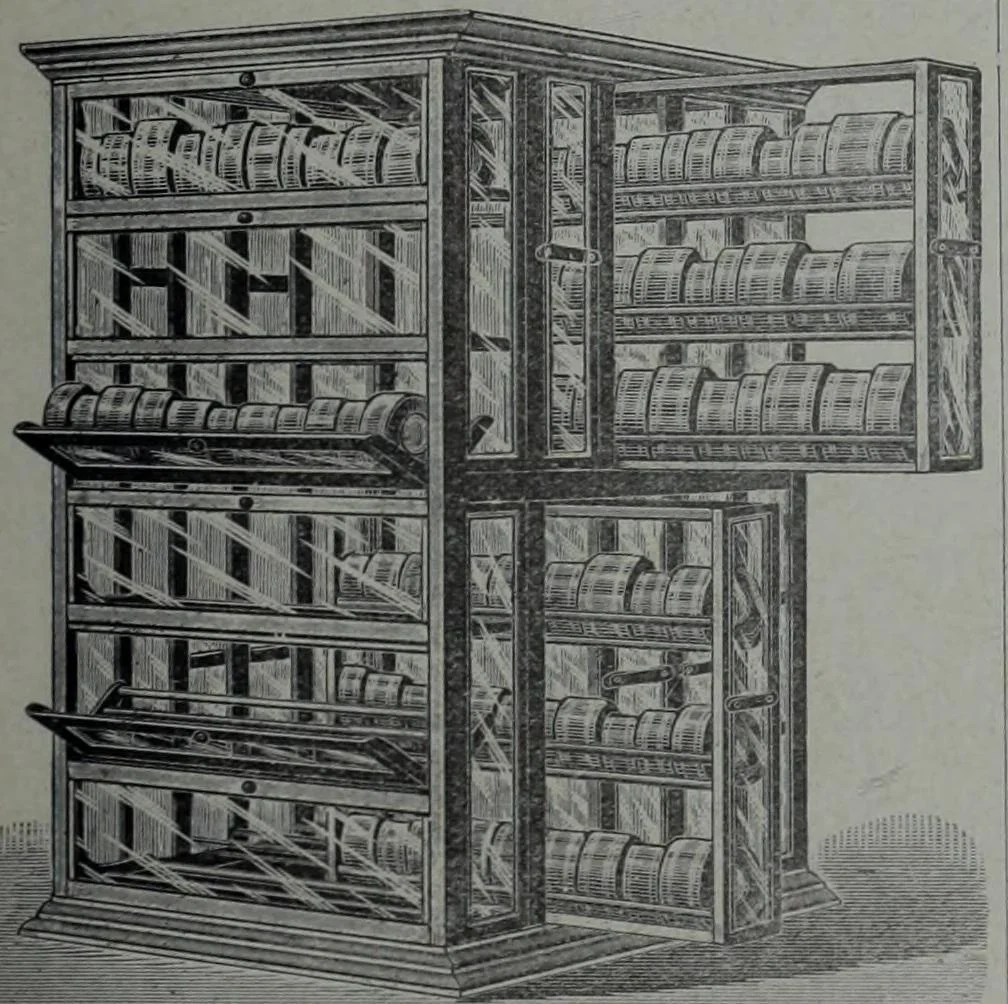 An illustration from Tissus et nouveauts 1901, 1901, leaf 100
