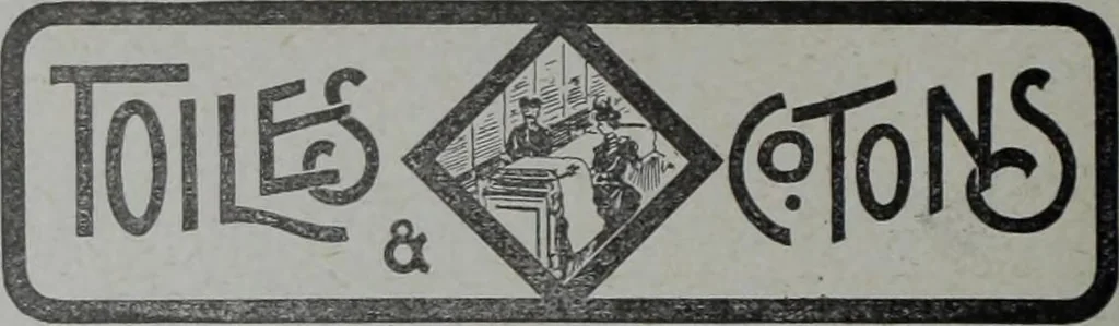 An illustration from Tissus et nouveauts 1901, 1901, leaf 103