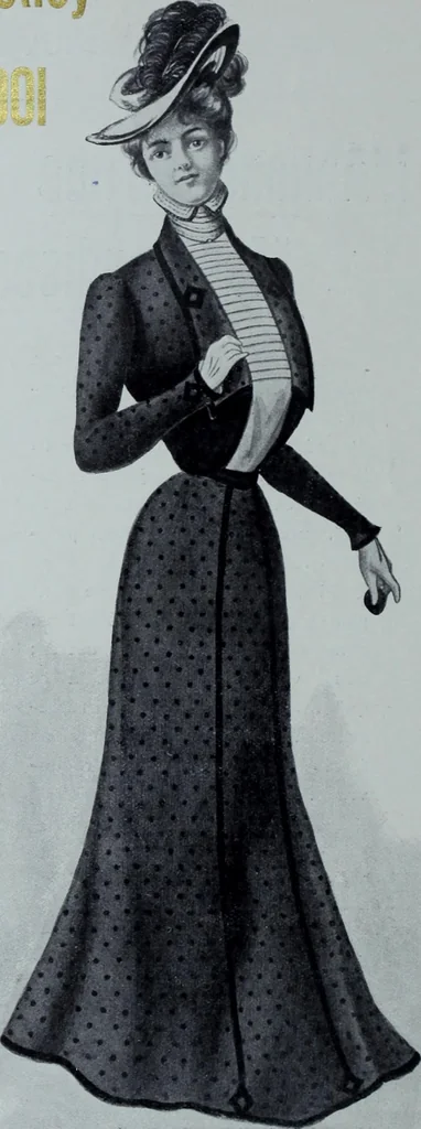 An illustration from Tissus et nouveauts 1901, 1901, leaf 125