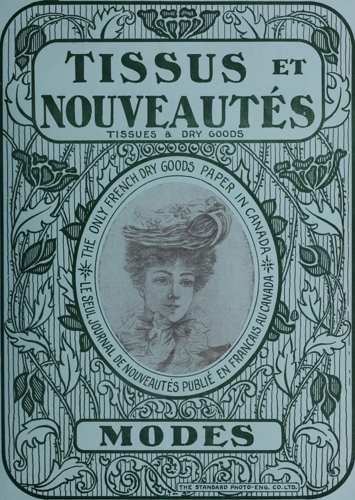 An illustration from Tissus et nouveauts 1901, 1901, leaf 126