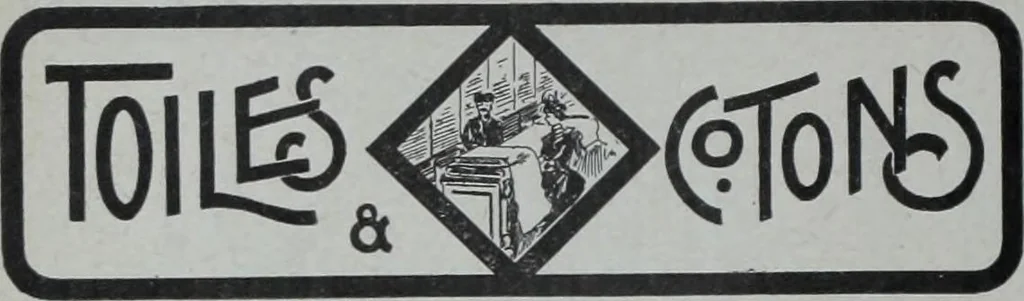 An illustration from Tissus et nouveauts 1901, 1901, leaf 143