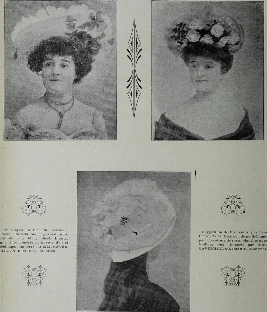 An illustration from Tissus et nouveauts 1901, 1901, leaf 145