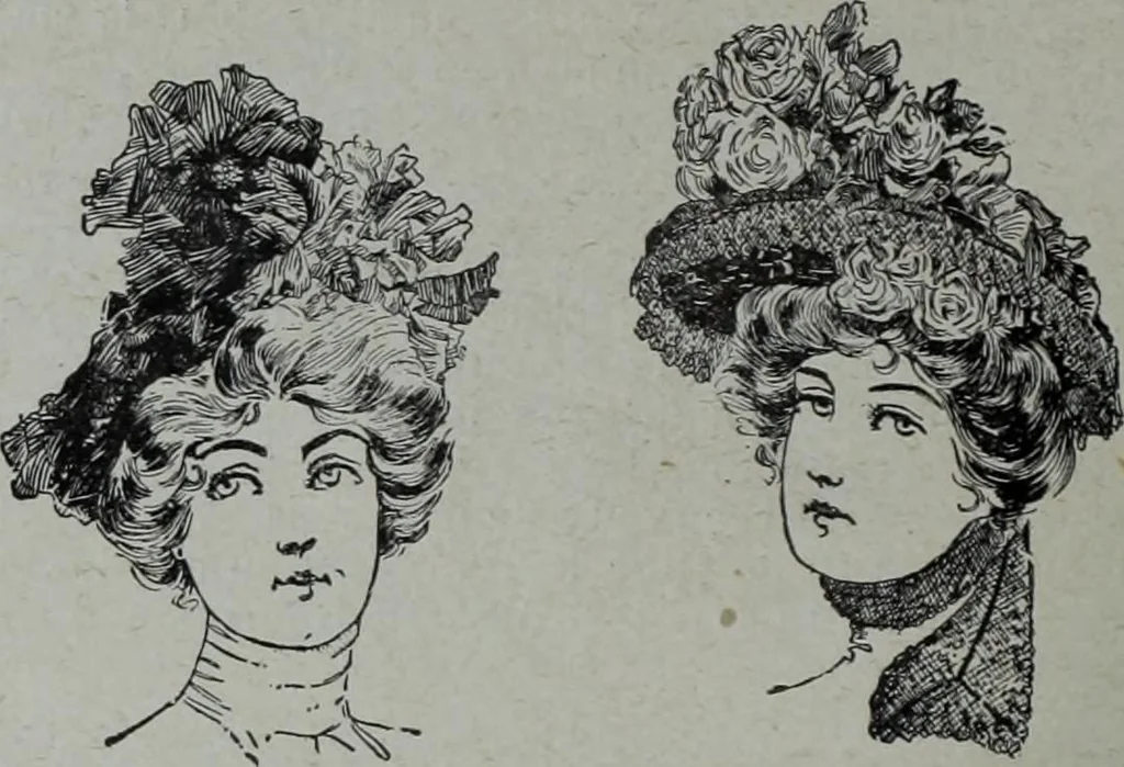 An illustration from Tissus et nouveauts 1901, 1901, leaf 153