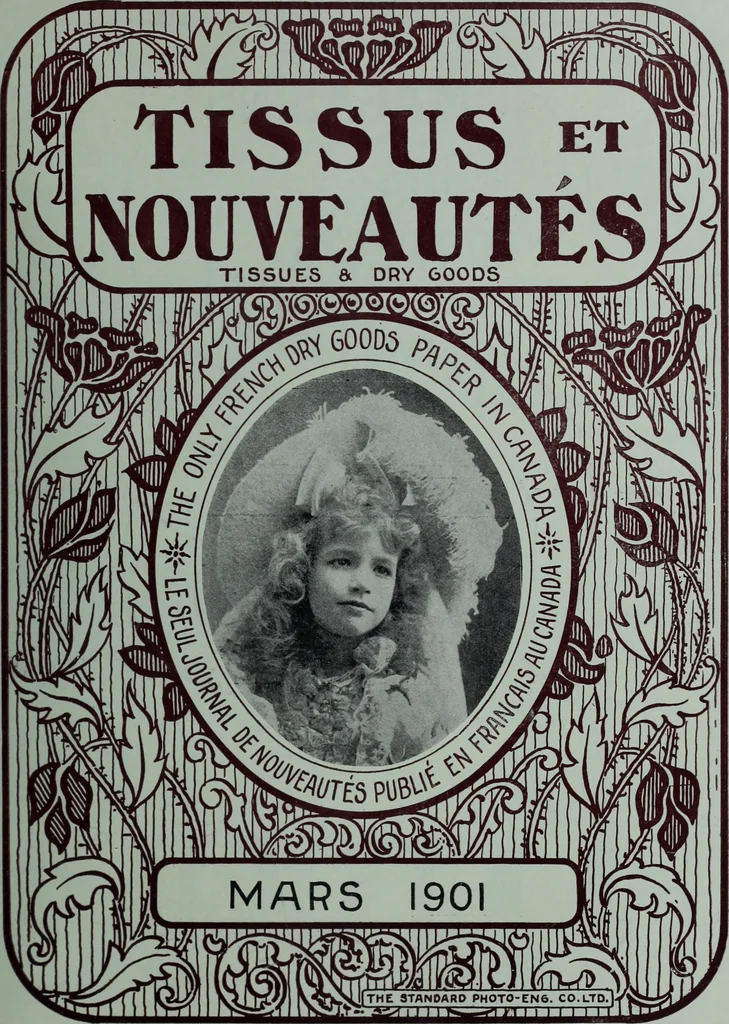 An illustration from Tissus et nouveauts 1901, 1901, leaf 174