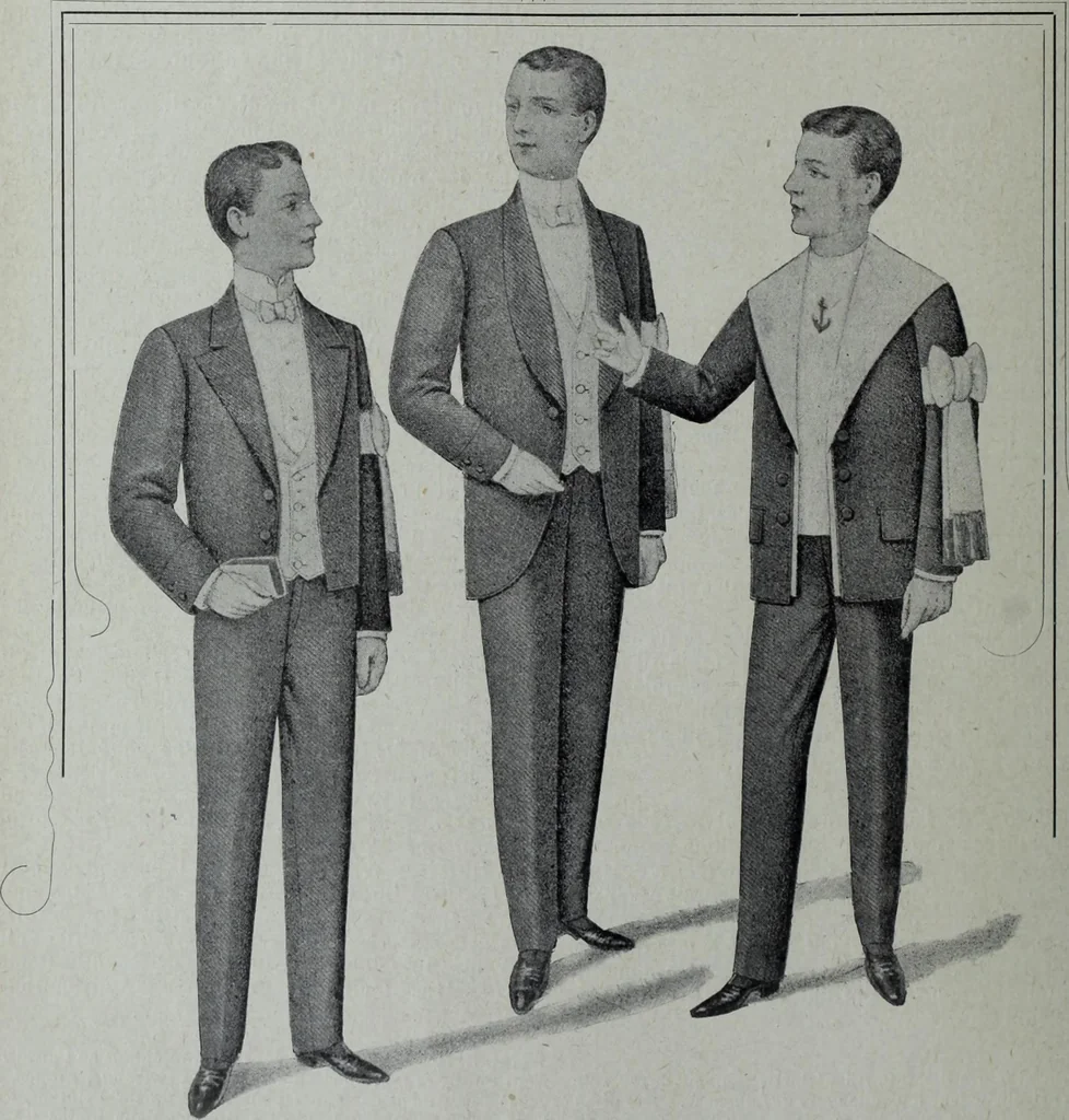 An illustration from Tissus et nouveauts 1901, 1901, leaf 179
