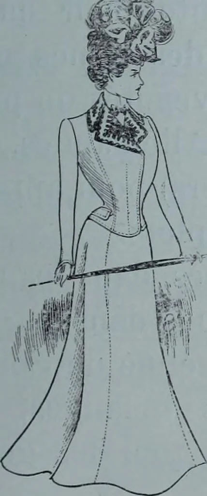 An illustration from Tissus et nouveauts 1901, 1901, leaf 20