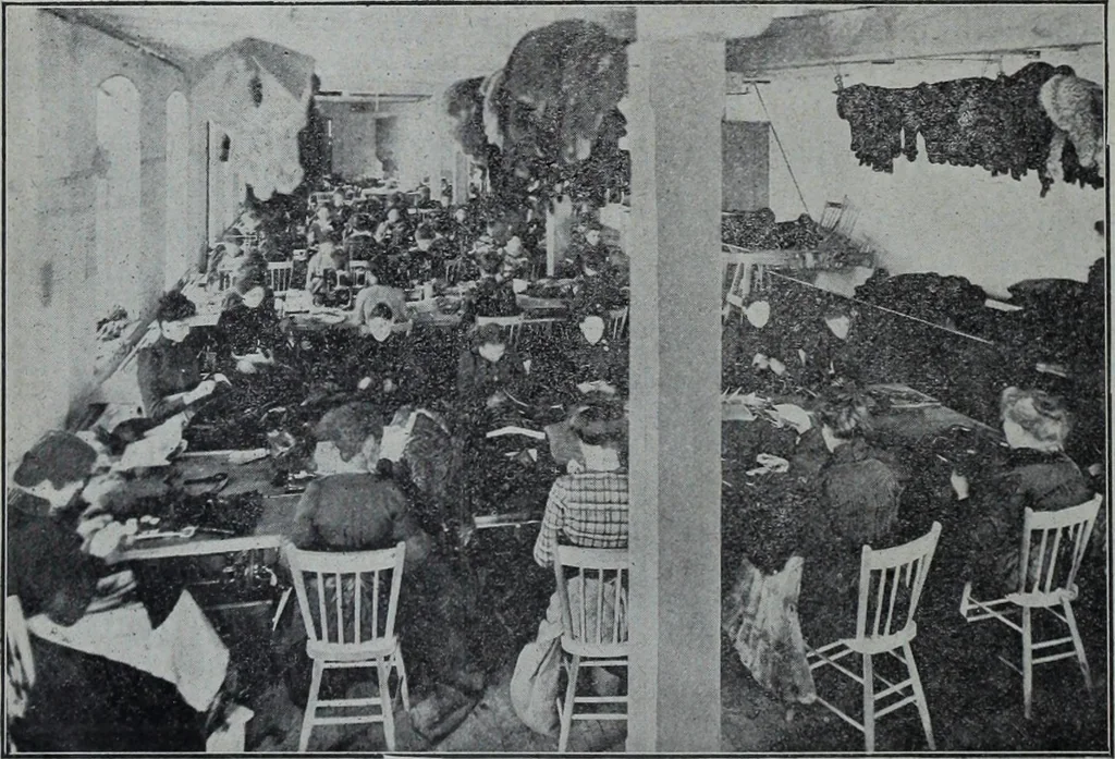 An illustration from Tissus et nouveauts 1901, 1901, leaf 223
