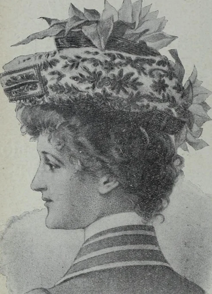 An illustration from Tissus et nouveauts 1901, 1901, leaf 231