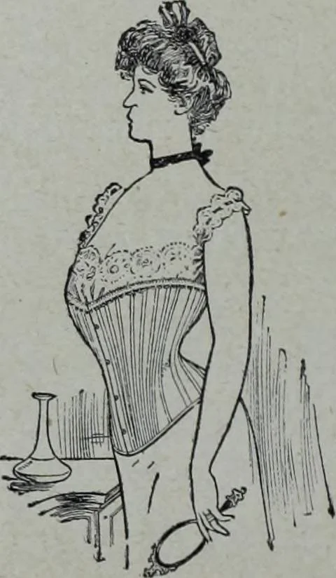 An illustration from Tissus et nouveauts 1901, 1901, leaf 239