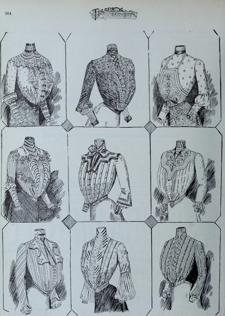 An illustration from Tissus et nouveauts 1901, 1901, leaf 273