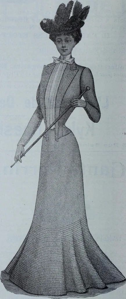 An illustration from Tissus et nouveauts 1901, 1901, leaf 305