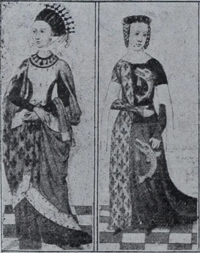 An illustration from Tissus et nouveauts 1901, 1901, leaf 329