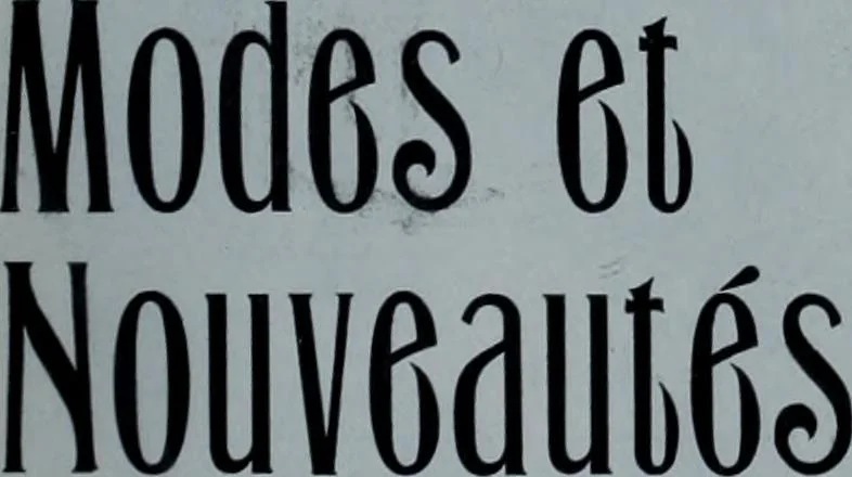 An illustration from Tissus et nouveauts 1901, 1901, leaf 350