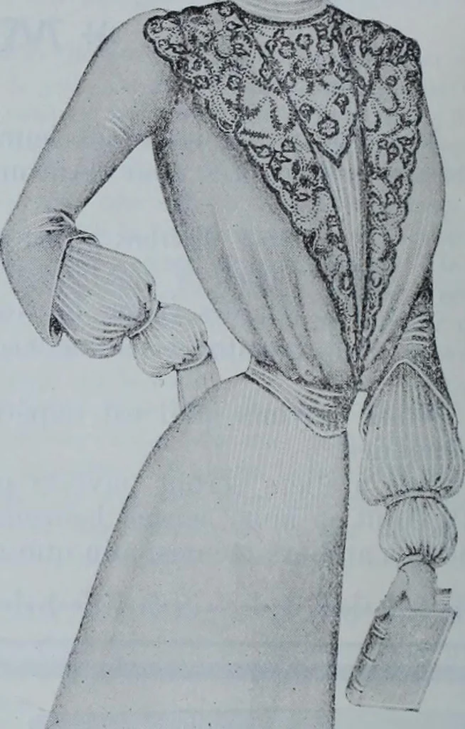 An illustration from Tissus et nouveauts 1901, 1901, leaf 383