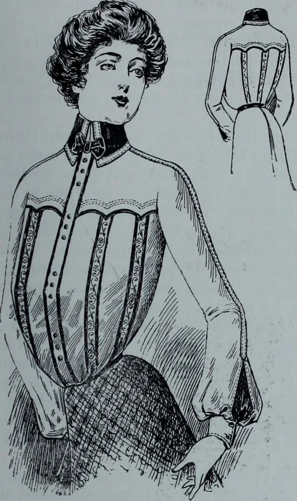 An illustration from Tissus et nouveauts 1901, 1901, leaf 396