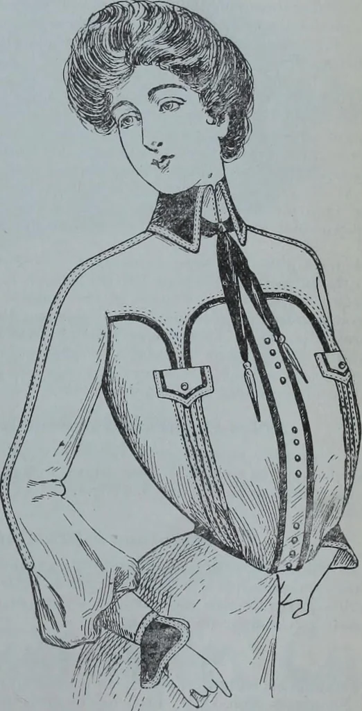 An illustration from Tissus et nouveauts 1901, 1901, leaf 430