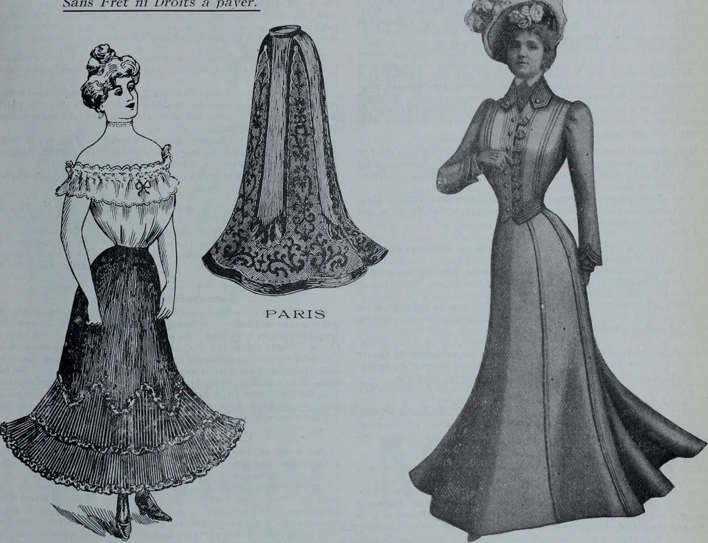 An illustration from Tissus et nouveauts 1901, 1901, leaf 432