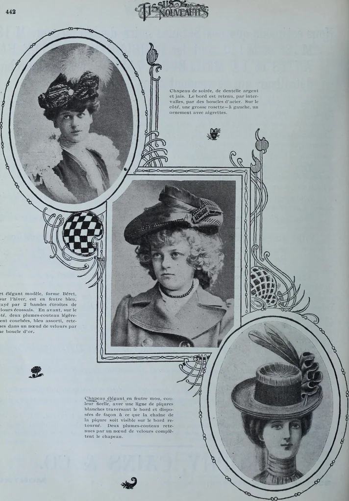 An illustration from Tissus et nouveauts 1901, 1901, leaf 451
