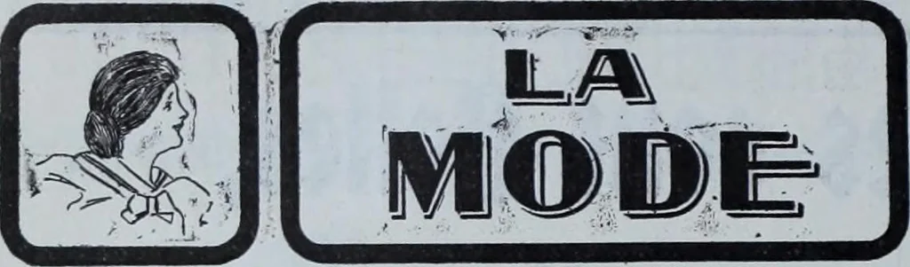 An illustration from Tissus et nouveauts 1901, 1901, leaf 491