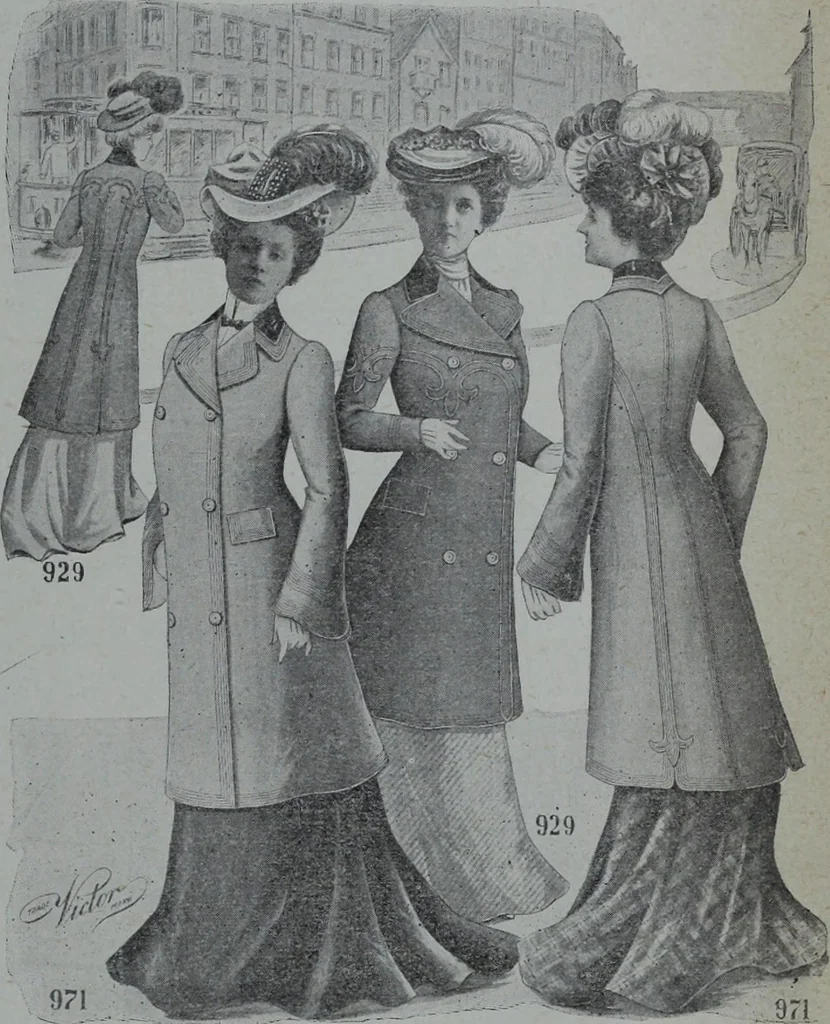 An illustration from Tissus et nouveauts 1901, 1901, leaf 526