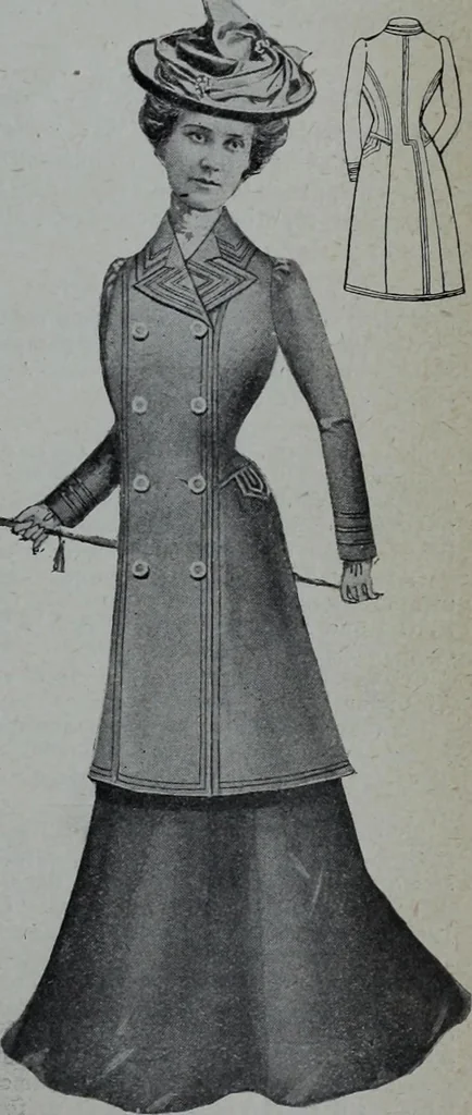 An illustration from Tissus et nouveauts 1901, 1901, leaf 544