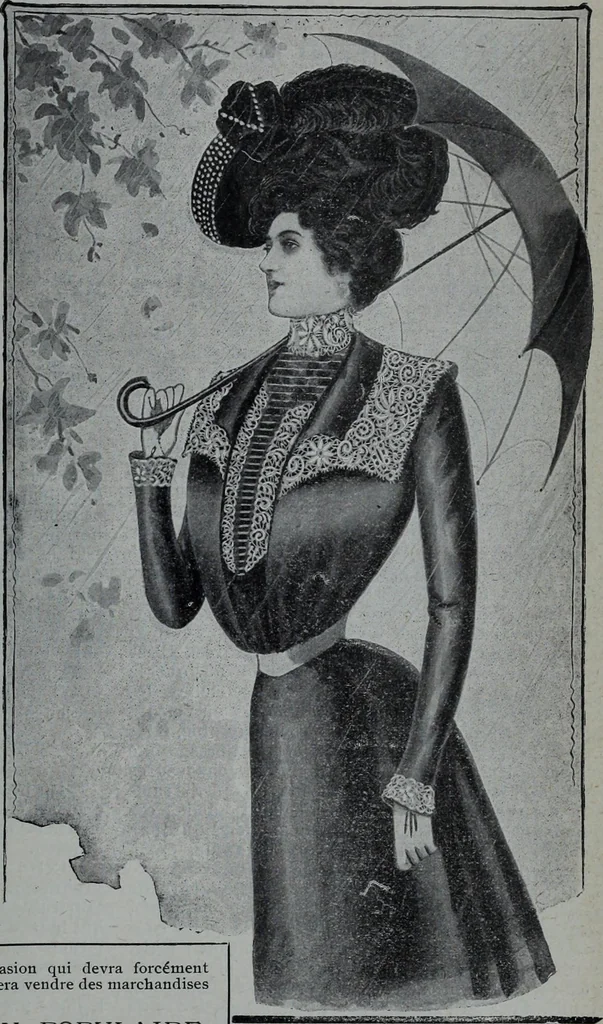An illustration from Tissus et nouveauts 1901, 1901, leaf 552