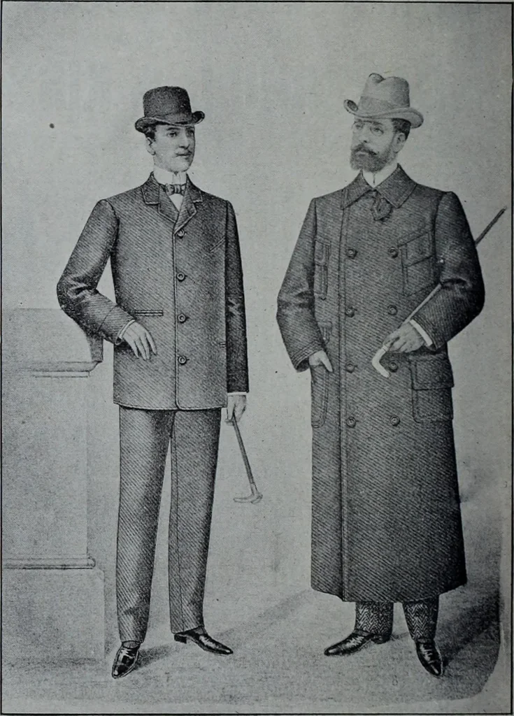 An illustration from Tissus et nouveauts 1901, 1901, leaf 583