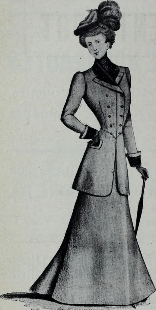 An illustration from Tissus et nouveauts 1901, 1901, leaf 625