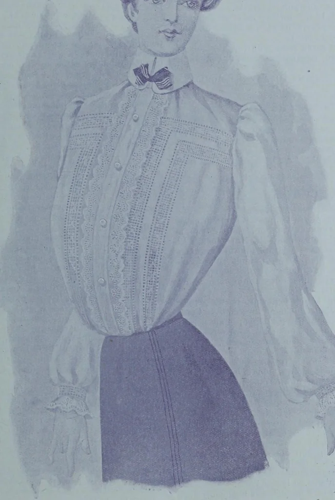 An illustration from Tissus et nouveauts 1901, 1901, leaf 84