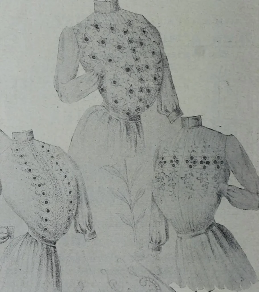 An illustration from Tissus et nouveauts 1902, 1902, leaf 113