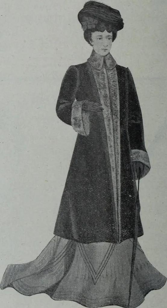 An illustration from Tissus et nouveauts 1902, 1902, leaf 117