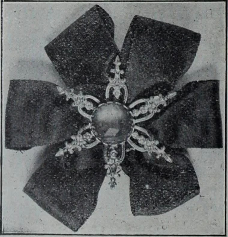 An illustration from Tissus et nouveauts 1902, 1902, leaf 119