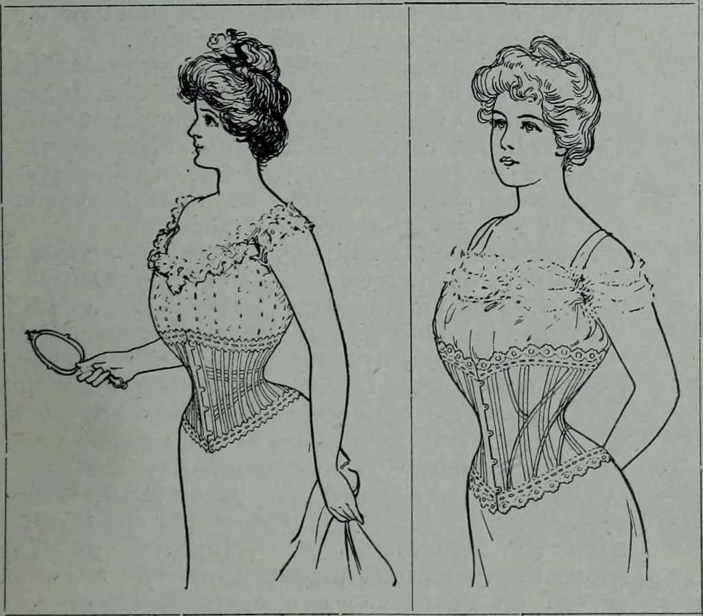 An illustration from Tissus et nouveauts 1902, 1902, leaf 122