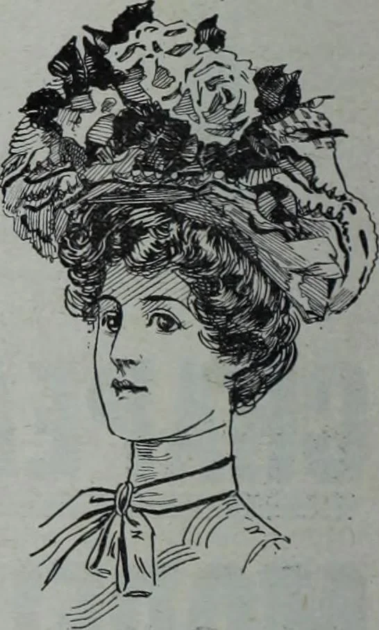 An illustration from Tissus et nouveauts 1902, 1902, leaf 171