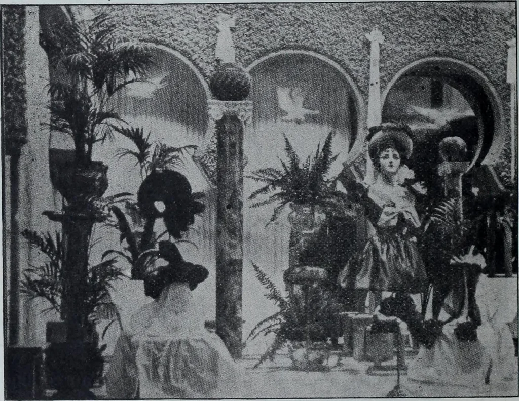 An illustration from Tissus et nouveauts 1902, 1902, leaf 251