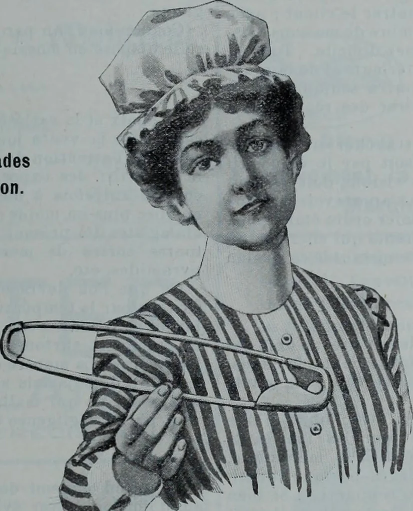 An illustration from Tissus et nouveauts 1902, 1902, leaf 312