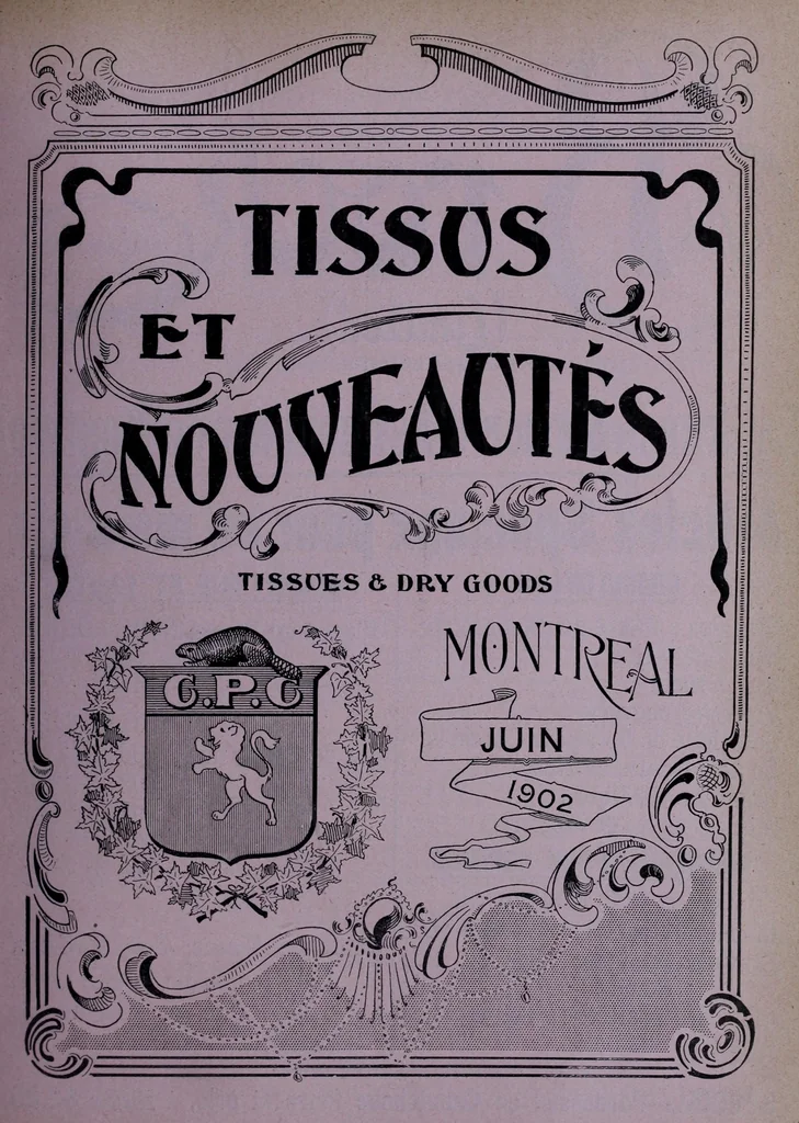 An illustration from Tissus et nouveauts 1902, 1902, leaf 326
