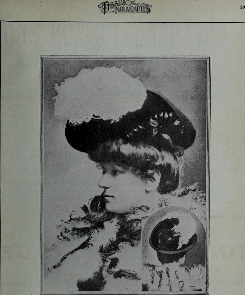 An illustration from Tissus et nouveauts 1902, 1902, leaf 34