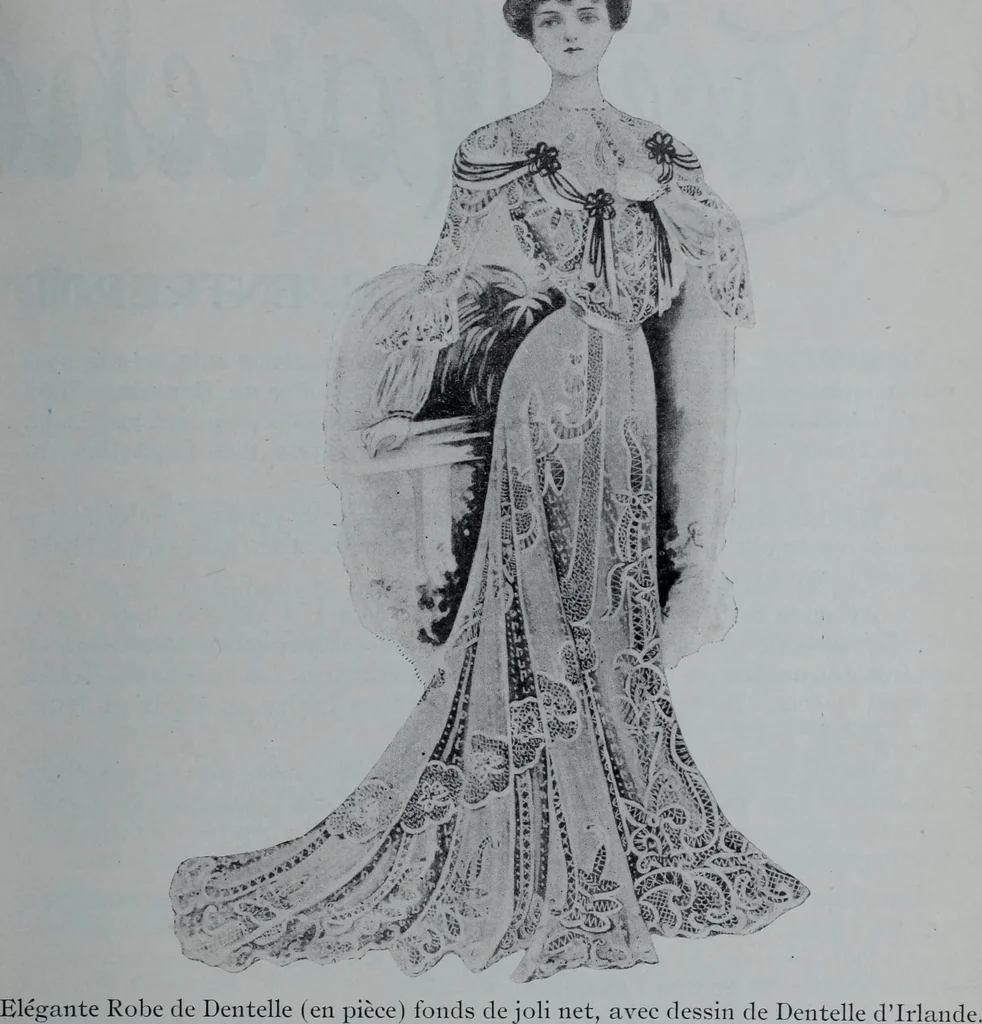 An illustration from Tissus et nouveauts 1902, 1902, leaf 384