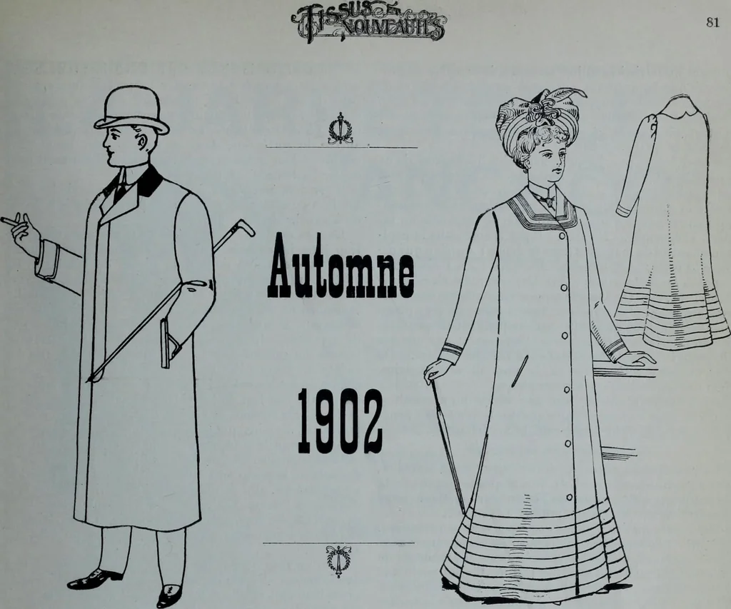 An illustration from Tissus et nouveauts 1902, 1902, leaf 446